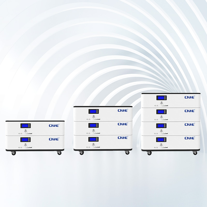 Stacked household energy storage